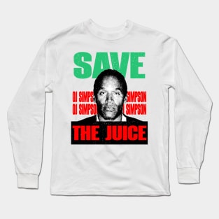 save Oj Simpson Long Sleeve T-Shirt